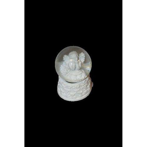 KAR KÜRESİ MELEK FİGÜRÜ IŞIKLI 7CM X 5CM