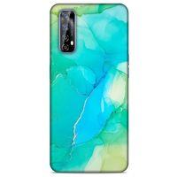 Realme 7 Uyumlu Kılıf Yeşil Delisi (3) Kapak Çay yeşil