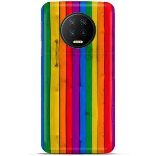Lopard İnfinix Note 7 Uyumlu Kılıf Wood'X (24) Darbe Emici Kılıf Desenli