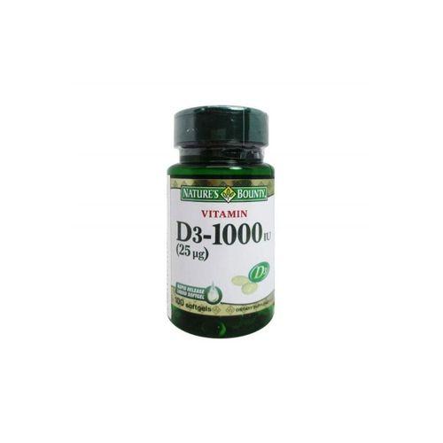 Nature's Bounty Nature's Bounty Vitamin D3 1000 Iu 100 Softgel
