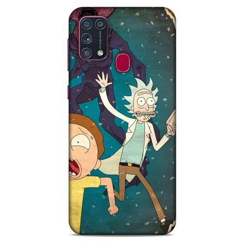 Samsung Galaxy M31 Uyumlu Kılıf Rick And Morty (27) Tasarımlı Kılıf Alternate-universe