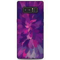 Samsung Galaxy Note 8 Uyumlu Kılıf Mor Delisi (43) Thin Fit Kılıf Yağlı Boya