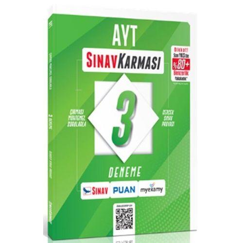 AYT Sınav Karması 3 Deneme Sınav Yayınları