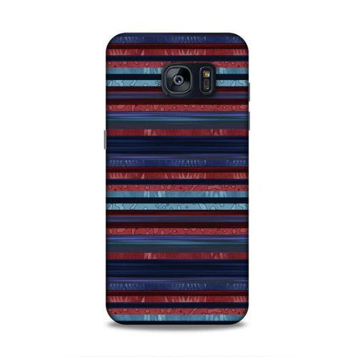 Samsung Galaxy S7 Edge Uyumlu Kılıf Utopia (9) Kılıf Sarı Lacivert