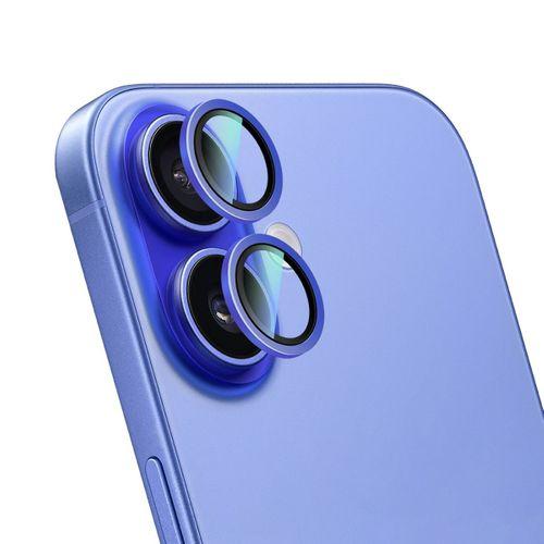 Apple iPhone 16 Plus CaseWorld Alloy Two-Color Serisi Lens Koruyucu