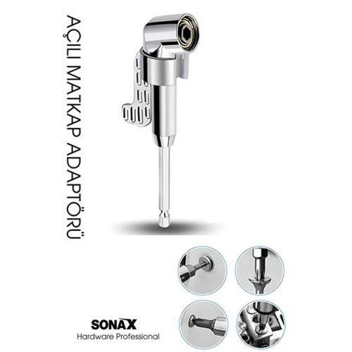 105° Açılı Matkap Adaptörü Seti – 1/4” Hex Şaftlı