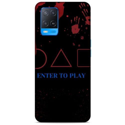 Oppo A54 4G Uyumlu Kılıf Squid Game (28) Arka Kapak Young