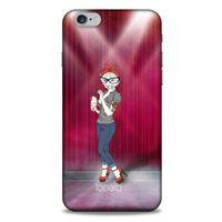 Apple Iphone 6S Plus Kılıf FunnyMaX (50) Shockproof Kılıf Koyu Pembe Kedi