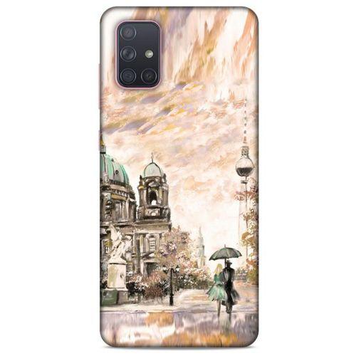 Cityx (10) Samsung Galaxy A71 Kılıf Silikon Kapak Desenli