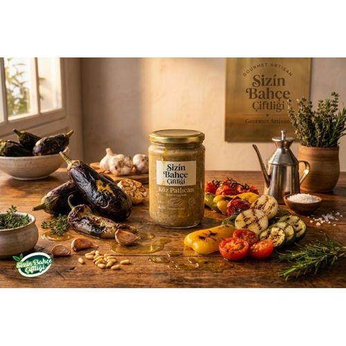 Sizin Bahçe Çiftliği Közlenmiş Patlıcan 400 Gr.
