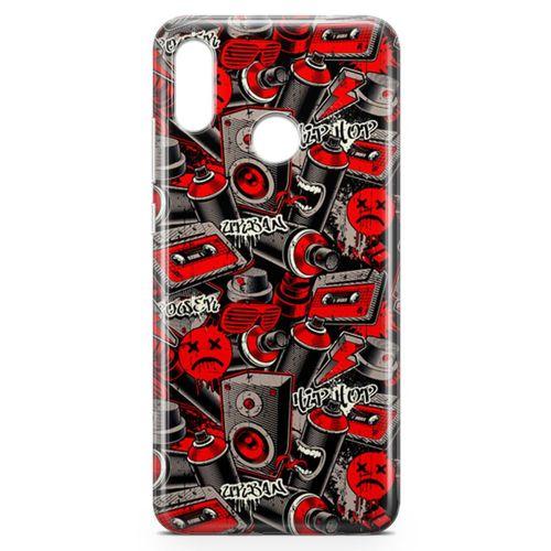 Huawei Y9 2019 Kılıf Urban Arka Kapak Koruma Desenli Full Koruyucu