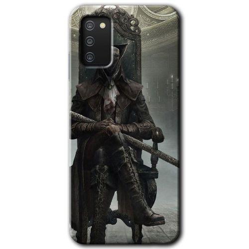 Galaxy A02s Kılıf HD Desen Baskılı Arka Kapak - Bloodborne Hunters