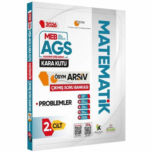 2026 MEB AGS MATEMATİK Kara Kutusu 2 Cilt PROBLEMLER ÖSYM Çıkmış Soru Bankası Özetli Dijital Çözümlü