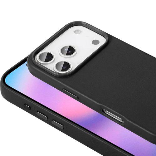 Apple iPhone 17 Pro Kılıf M-safe Şarj Özellikli PU Deri Görünümlü Zore Kupra Kapak