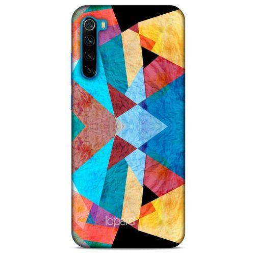 Xiaomi Redmi Note 8T Kılıf Pastel Renkler (25) Antişok Kapak Mavi Sarı