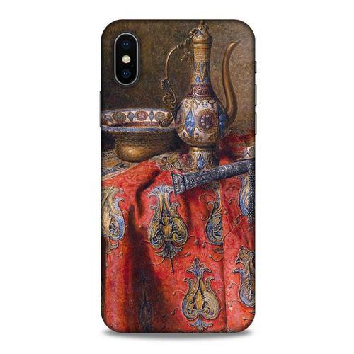 Apple iPhone XS Uyumlu Kılıf Ottoman (37) Silicone Cover Tablo