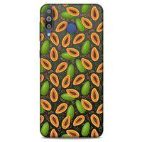 Frutix Papaya 01 Samsung Galaxy M30 Kılıf Desenli Silikon