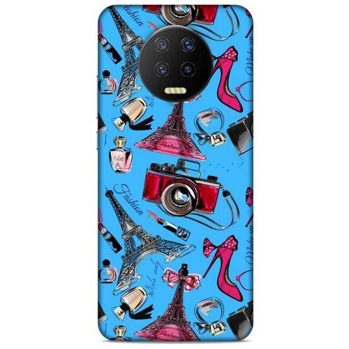 Lopard İnfinix Note 7 Uyumlu Kılıf Pop Culture (4) Koruma Kılıfı