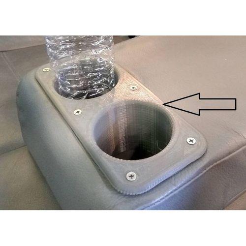 BMW E46 Kolçak Arkası Bardaklık ABS Baskı 01467