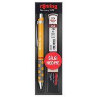 Rotring Tikky Versatil Kalem Min Silgi 3 lü Set 0,5 Mm Mango Turuncu- Orjinal