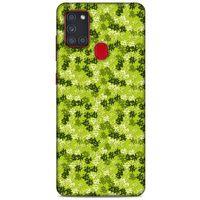 Kamuflaj 50 Samsung Galaxy A21s Kılıf Silikon Kapak