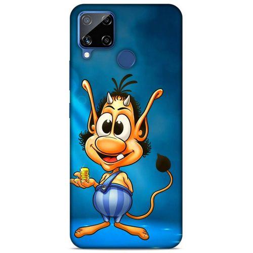 Lopard Oppo Realme C15 Uyumlu Kılıf GameX (49) Ultra Silikon Kılıf Hugo