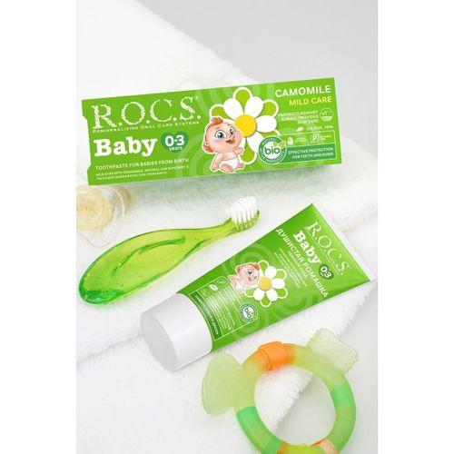 R.O.C.S.Baby Diş Macunu 35ml 0-3 Yaş Papatya