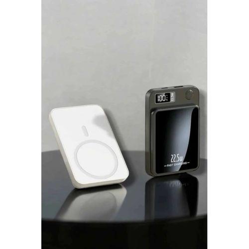 İos Uyumlu 22.5w Hızlı Şarj Magsafe Powerbank Dijital Göstergeli 10.000 Mah