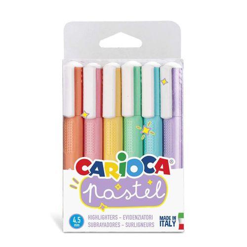 Carioca Carioca Pastel Renkler İşaretleme Kalemi 6Lı