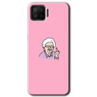 Oppo A73 Kılıf Baskılı Arka Kapak - Bad Grandmother +Tam Ekran Koruyucu