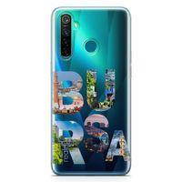 Realme 5 Pro Kılıf Bursa Gezi Arka Kapak Koruma Desenli Full Koruyucu