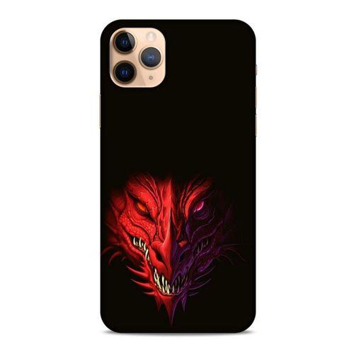 Apple Iphone 11 Pro Kılıf Dragons (16) Kalın Kılıf Kırmızı King Ejderha