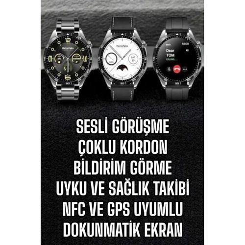 Akıllı Saat Titreşimli Amoled Ekran Uyku Ve Sağlık Takibi Sesli Görüşme