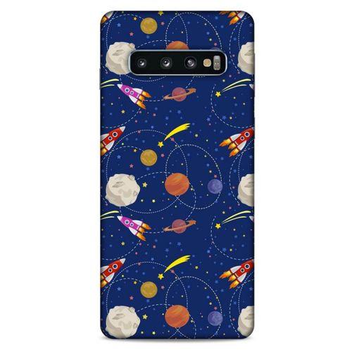 Samsung Galaxy S10 Uyumlu Kılıf Mavi Delisi (24) Darbe Emici Kılıf Tesla