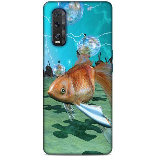 Lopard Oppo Find X2 Uyumlu Kılıf Manipülasyon ☻ (29) Arka Koruma Kılıfı Baskılı