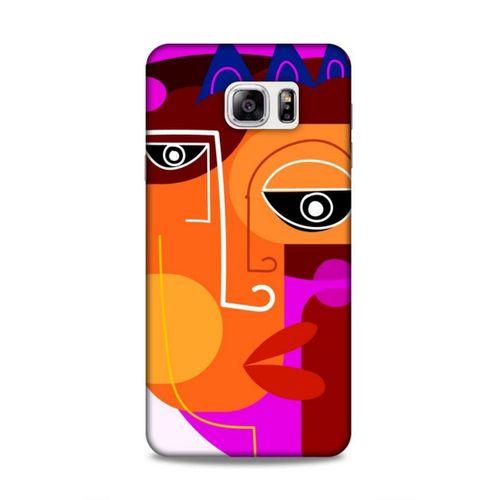 Samsung Galaxy Note 5 Uyumlu Kılıf Face'X 35 Fit Design Kılıf Turuncu