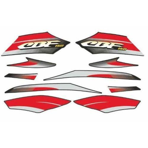 HONDA CBF 150 UYUMLU STICKER SETI SİYAH 002