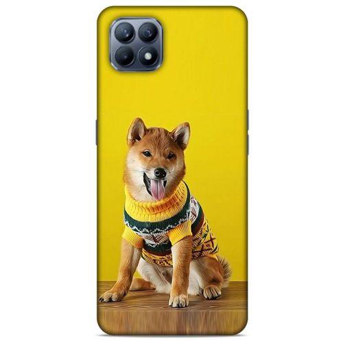 Huawei P40 Lite Kılıf Köpek Kıyafetleri (24) Darbe Emici Kılıf Shiba Inu Kazak