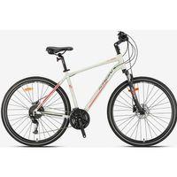 Kron TX300 Hidrolik Disk 28 Jant Trekking Bisiklet Mat Bej-Gri/Kırmızı 51 cm