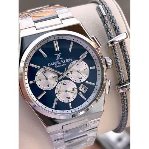 Daniel Klein Prx Kasa Kronometreli İtalyan Tasarım Bileklik Hediyeli Garantili Erkek Kol Saati PRx.3