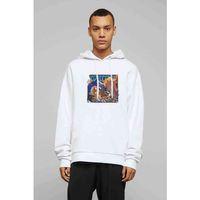 LED ZEPPELIN GROUP 2 METAL ROCK Baskılı Beyaz Erkek Kapşonlu Sweatshirt