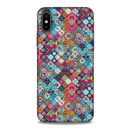 Ethnic Culture (26) Apple Iphone X Kılıf Silikon Kapak Desenli