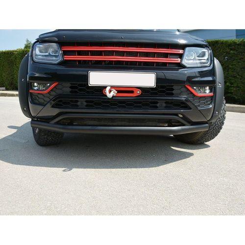 Volkswagen Amarok Uyumlu 2016 Sonrası Ön Alt Koruma Siyah PST18