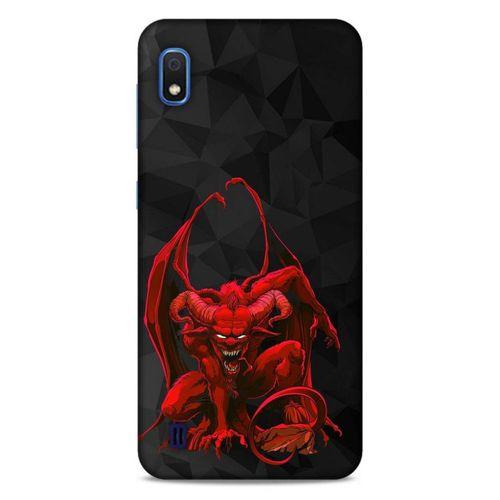 Lopard Samsung Galaxy A10 Uyumlu Kılıf Tattoo's (17) Tasarım Kılıf Red Dragon