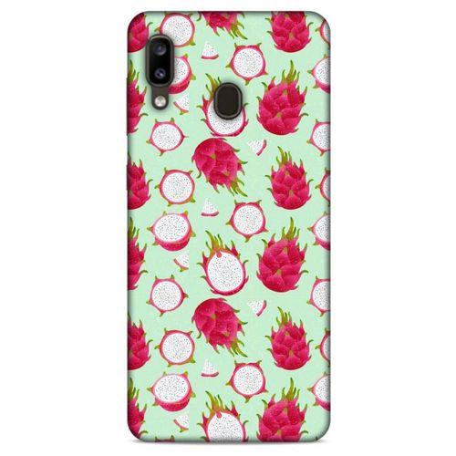 Frutix Pitaya 01 Samsung Galaxy A20 Kılıf Desenli Silikon