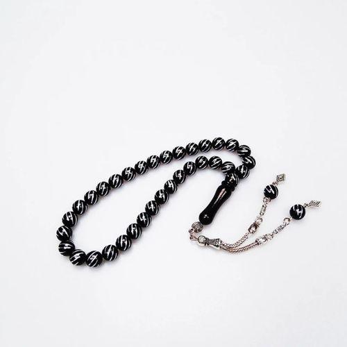 Sekizli Çapraz Misket Bafon İşlemeli Karpuz