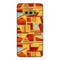 Lopard Samsung Galaxy S10e Uyumlu Kılıf Wood'X (44) Tough Armor Kılıf Desenli