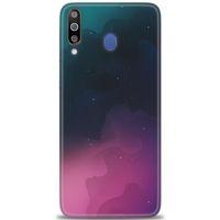 Samsung Galaxy M30 Kılıf HD Baskılı Kılıf - Gökyüzü + Tam Ekran Koruyucu