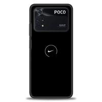 Xiaomi Poco M4 Pro 4G Kılıf HD Baskılı Kılıf - Nike + Tam Ekran Koruyucu