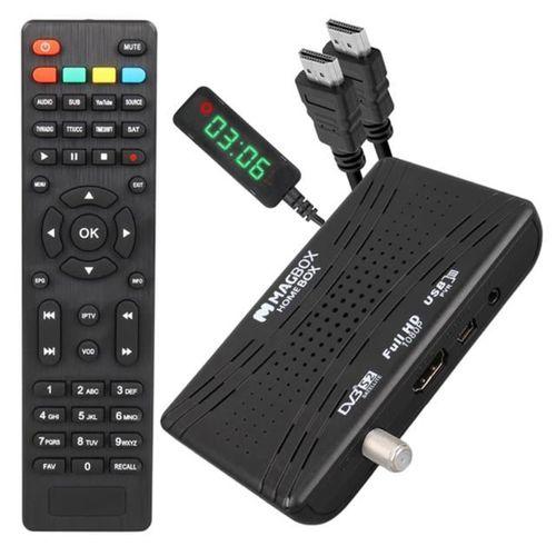 Magbox Homebox Full HD Uydu Alıcısı 4000 Kanal TKGS / Youtube / USB Destekli (Uzatma Display Gözlü)